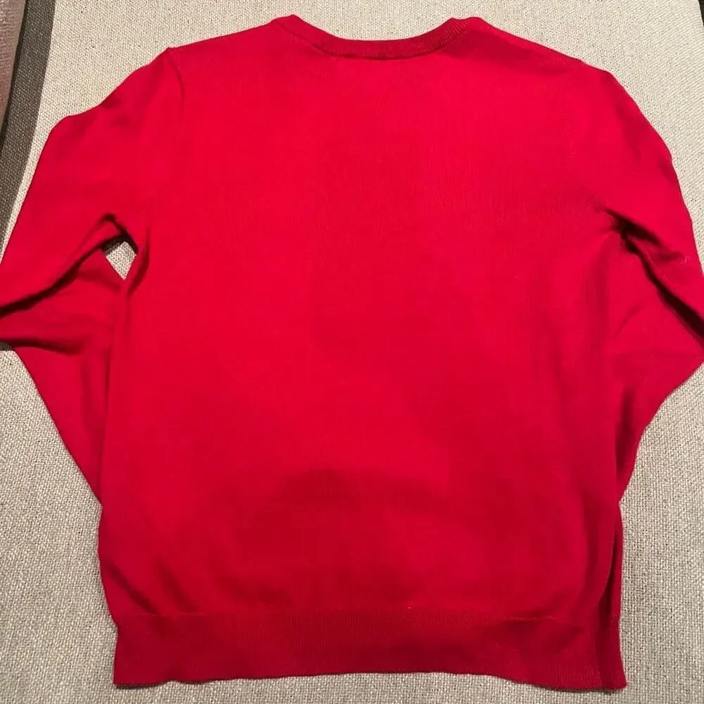 Boys Red Old Navy 100% Cotton Sweater